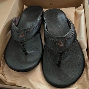 Olukai Leather Sandals Hiapo